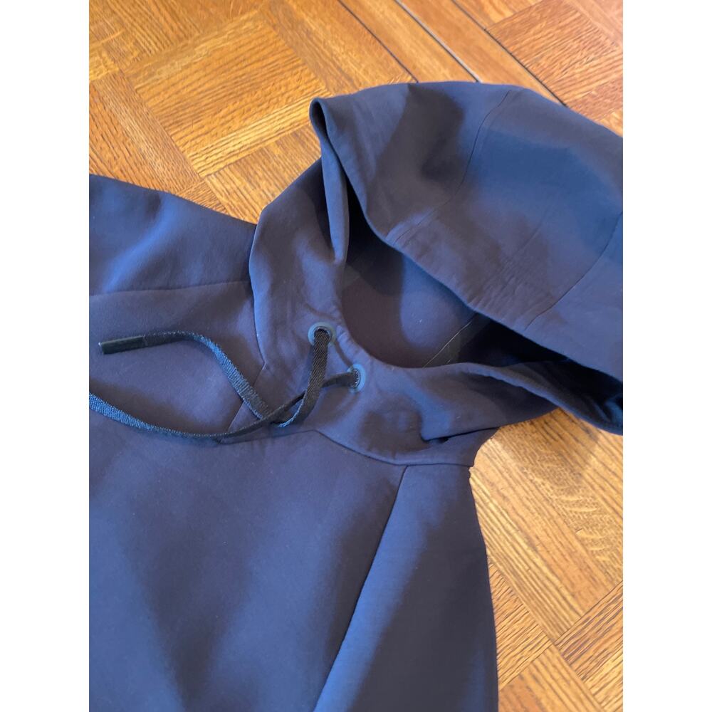 Lululemon Smooth Spacer Hoodie Emboss Black size 2 - Picture 3 of 7